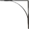 Ekena Millwork Morris Steel Bracket, Antiqued Bronze 3"W x 20"D x 20"H BKTM03X20X20MOABZ - alternate 8